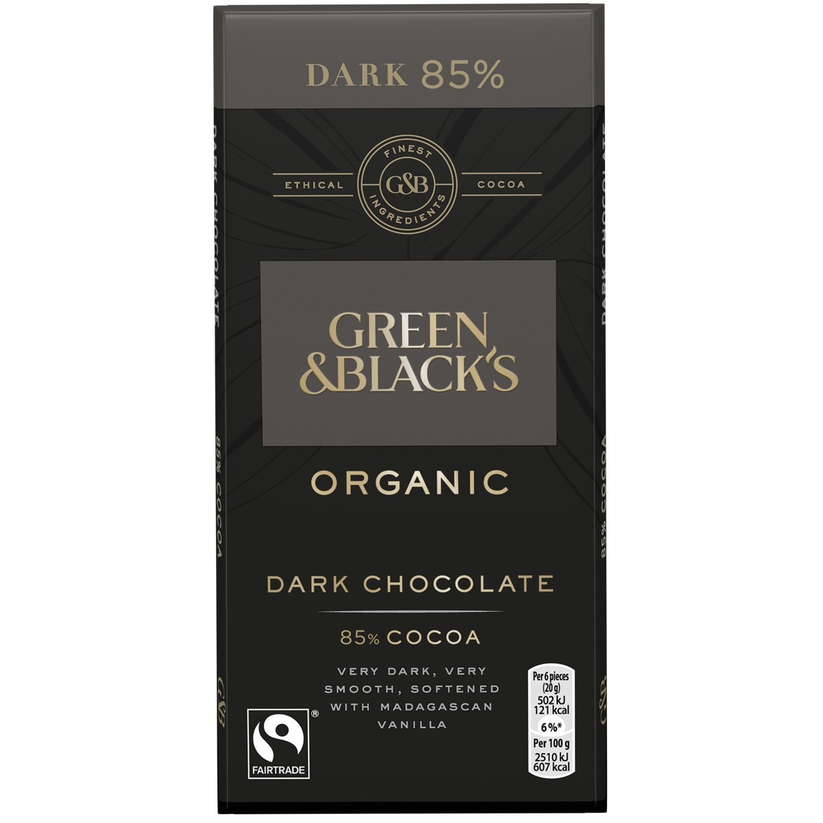 Green & Black’s Organic 85% Cacao Bar